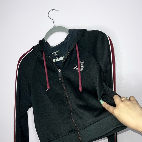 True Religion Y2K Rhinestone Track Jacket - Picture 4 of 9